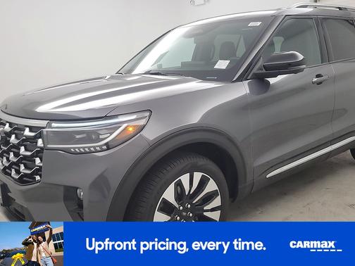 Gray 2025 Ford Explorer Platinum