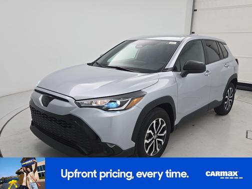 Silver 2025 Toyota Corolla Cross Hybrid Nightshade