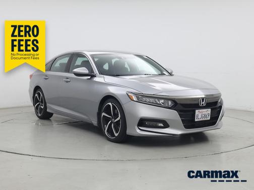 Silver 2019 Honda Accord Sport