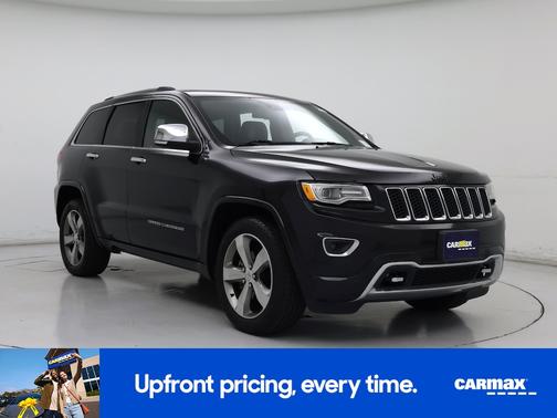 Black 2016 Jeep Grand Cherokee Overland