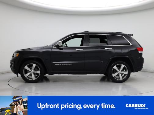 Black 2016 Jeep Grand Cherokee Overland