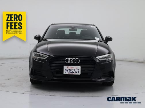Black 2020 Audi A3 Premium Plus