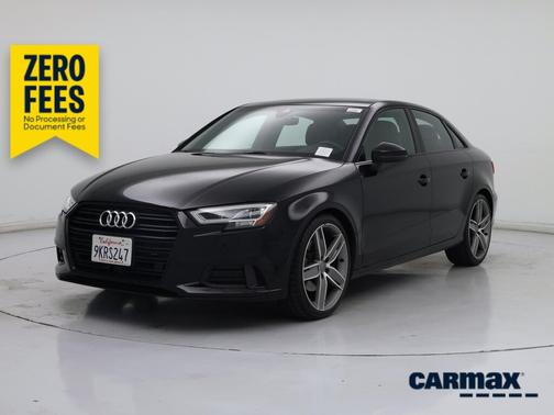 Black 2020 Audi A3 Premium Plus