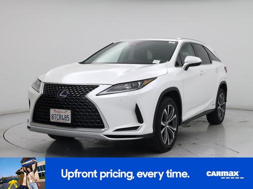 White 2021 Lexus RX 450h L