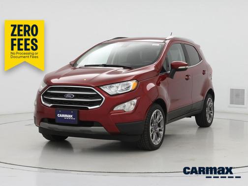 Red 2021 Ford EcoSport Titanium