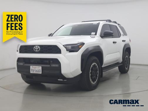 White 2025 Toyota 4Runner Hybrid TRD Off Road