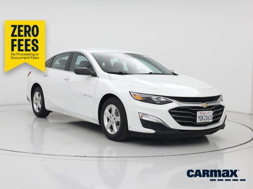 White 2022 Chevrolet Malibu LS