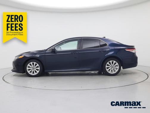 Blue 2019 Toyota Camry LE