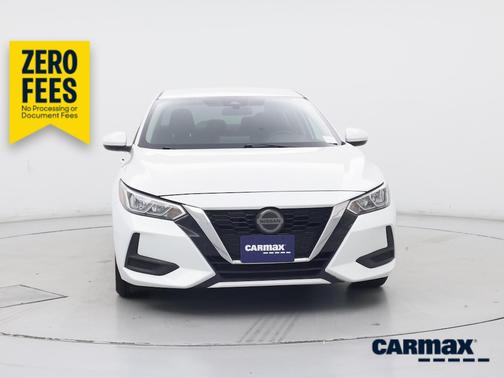 White 2022 Nissan Sentra SV