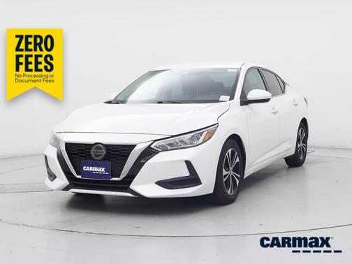 White 2022 Nissan Sentra SV