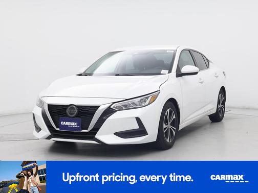 White 2022 Nissan Sentra SV