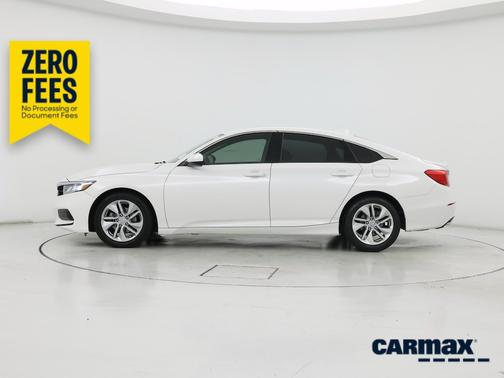 White 2020 Honda Accord LX