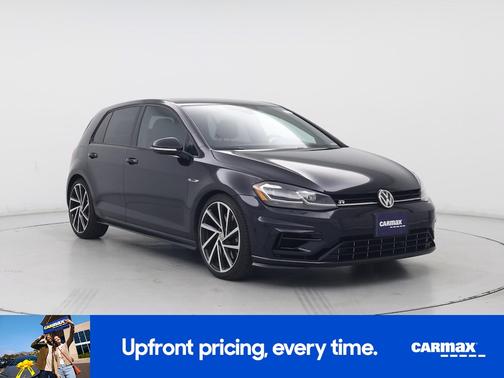 Black 2018 Volkswagen Golf R