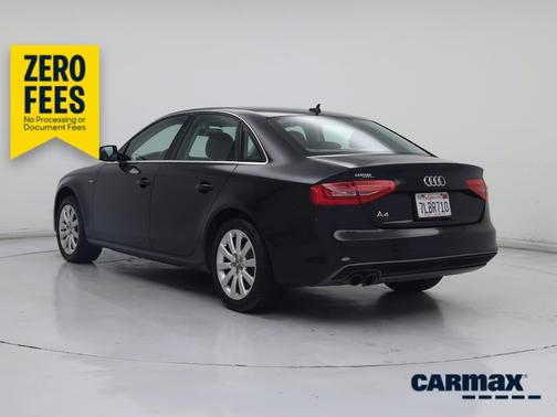 Black 2015 Audi A4 Premium