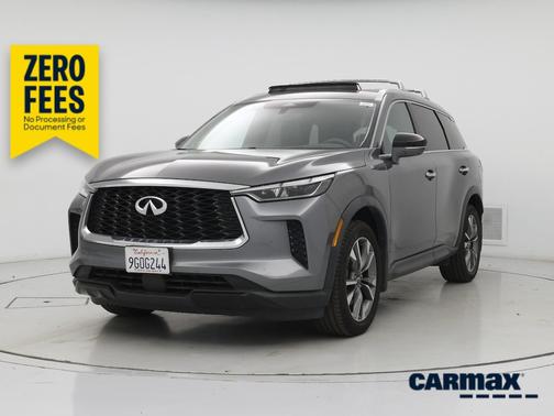 Gray 2023 INFINITI QX60 Luxe