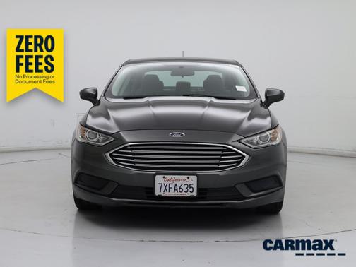 Gray 2017 Ford Fusion S