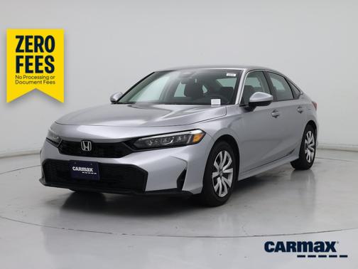 Gray 2026 Honda Civic LX