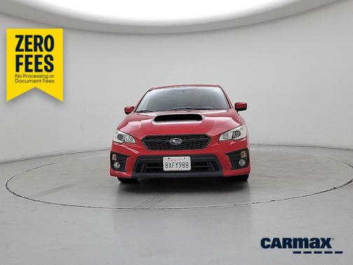 Red 2021 Subaru WRX Premium