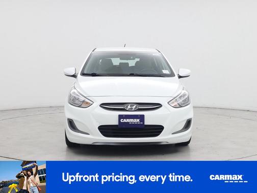 White 2017 Hyundai Accent SE