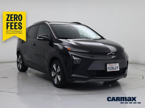 Black 2022 Chevrolet Bolt EUV LT