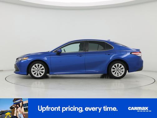 Blue 2019 Toyota Camry LE