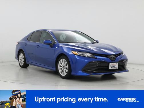Blue 2019 Toyota Camry LE