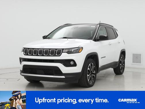 White 2022 Jeep Compass Limited