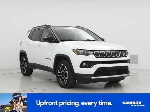 White 2022 Jeep Compass Limited