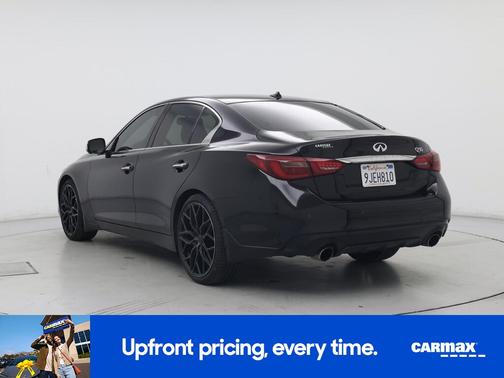 Black 2023 INFINITI Q50 Luxe
