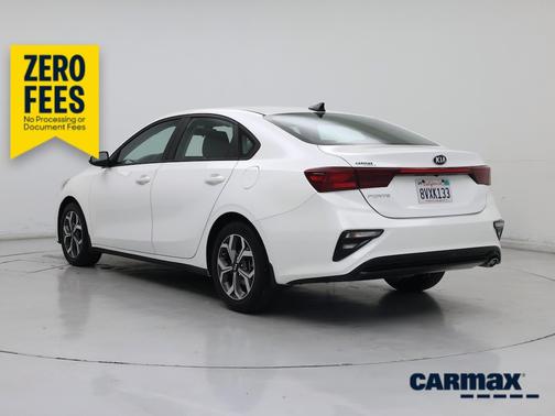 White 2021 Kia Forte LXS