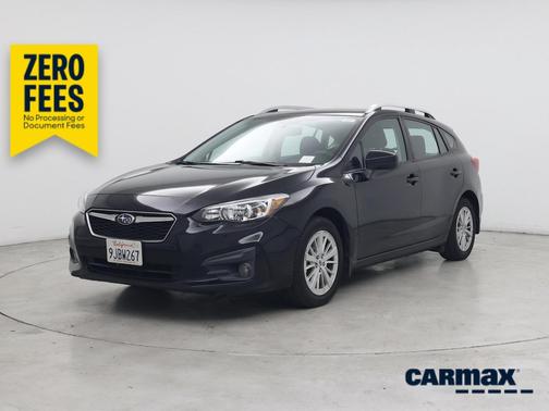 Black 2017 Subaru Impreza 2.0I Premium