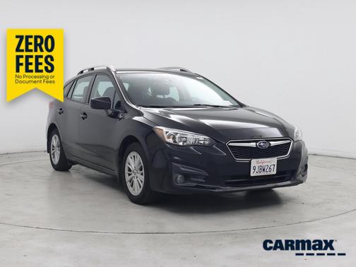 Black 2017 Subaru Impreza 2.0I Premium