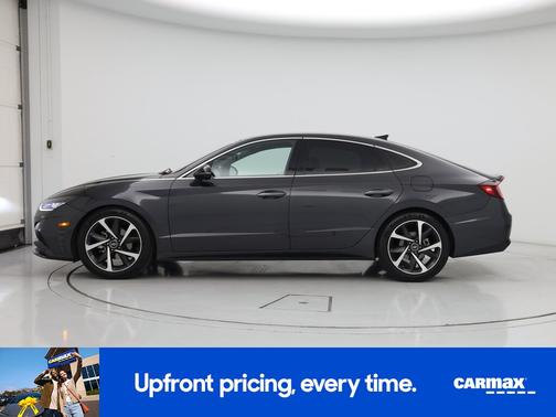 Gray 2021 Hyundai SONATA SEL Plus