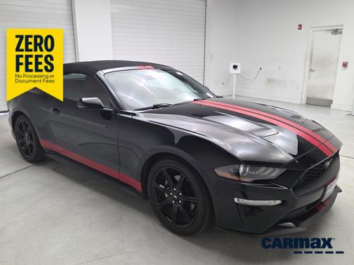Black 2020 Ford Mustang Ecoboost Premium