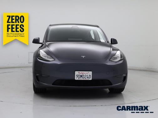 Gray 2022 Tesla Model Y Long Range