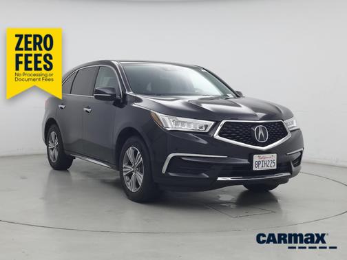 Black 2020 Acura MDX