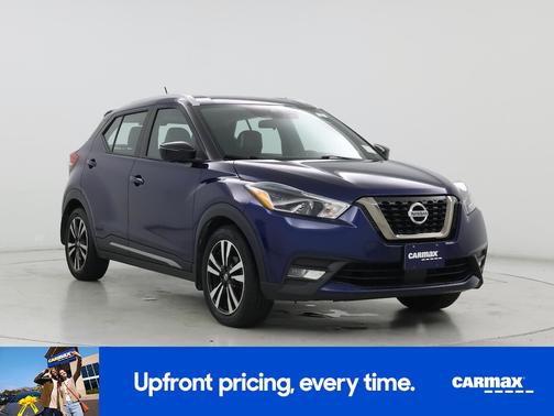 Blue 2020 Nissan Kicks SR