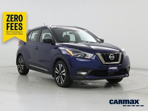Blue 2020 Nissan Kicks SR