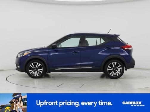 Blue 2020 Nissan Kicks SR