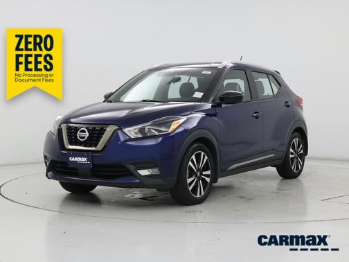 Blue 2020 Nissan Kicks SR