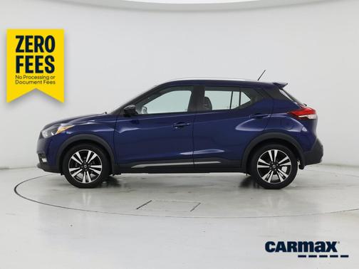 Blue 2020 Nissan Kicks SR
