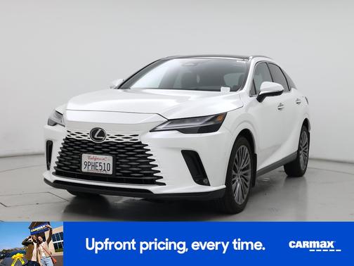 White 2024 Lexus RX 450h+ Luxury