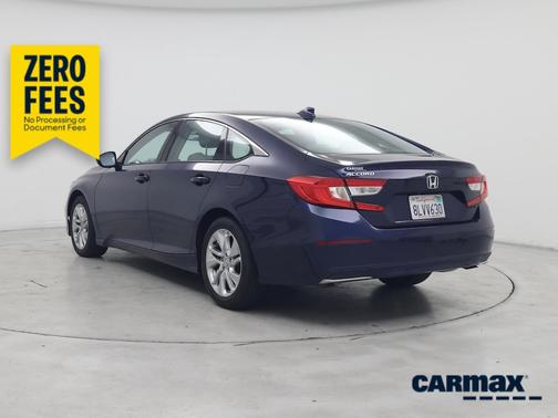 Blue 2019 Honda Accord LX