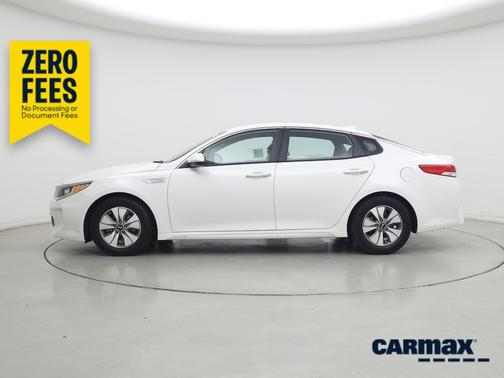 White 2017 Kia Optima Hybrid Premium