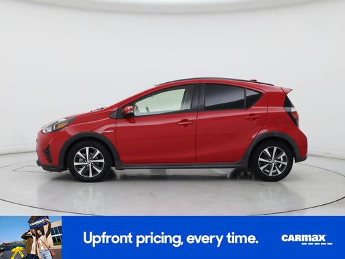 Red 2018 Toyota Prius c Three