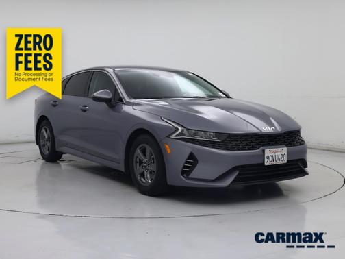 Gray 2023 Kia K5 LXS