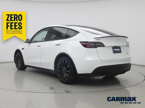 White 2025 Tesla Model Y Performance
