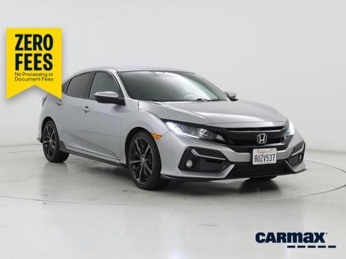 Silver 2021 Honda Civic Sport