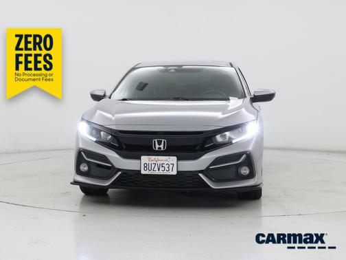 Silver 2021 Honda Civic Sport