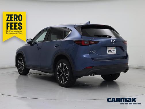 Blue 2022 Mazda CX-5 2.5 S Premium Package